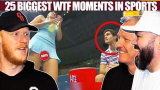 25 BIGGEST WTF MOMENTS IN SPORTS REACTION | OFFICE BLOKES REACT!!