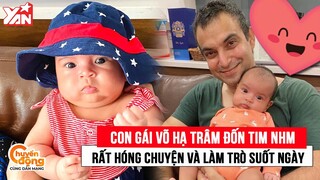 Con gái Võ Hạ Trâm "đốn tim" CĐM với loạt khoảnh khắc cưng xỉu: Em hóng chuyện và cười suốt ngày