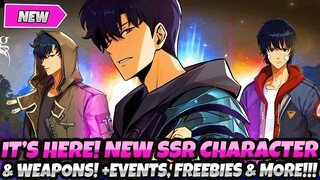 *BREAKING NEWS* NEW SSR CHARACTER & WEAPONS ARE HERE! + EVENTS, FREEBIES & MORE (Solo Leveling Arise