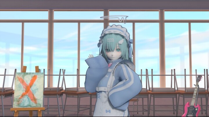 I made MMD of OC after watching the tutorial for a day