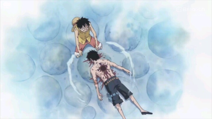 Scene tersedih One Piece. Ace pergi di depan mata Luffy