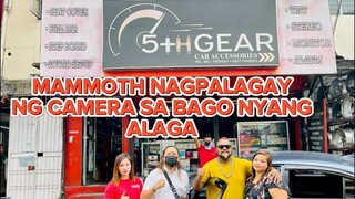 MAMMOTH NAGPALAGAY NG CAMERA SA BAGO NYANG SASAKYAN