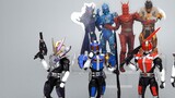 Everyone is here, and it's fun to play at once! Bandai Figure-rise Standard series Kamen Rider Den W