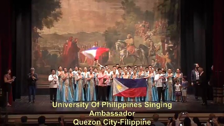 UPSA’s winning moments in Arezzo , ITALY, 2018 / UP Singing Ambassadors