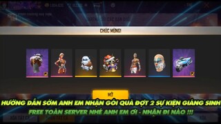 FREE FIRE | CHI TIẾT TOÀN BỘ GÓI QUÀ ANH EM SẼ NHẬN FREE ĐỢT 2 SỰ KIỆN GIÁNG SINH VÀ NĂM MỚI 2022