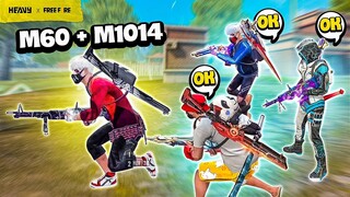 Team Free Fire đi rank 4 lấy Booyah với 1 khẩu súng | HEAVY Free Fire