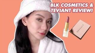 BLK COSMETICS + TEVIANT | FIRST IMPRESSIONS REVIEW