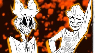 Lucifer Won't Stop Flirting with Alastor || Hazbin Hotel Comic Dub ft @countsjuliuscomicdubs