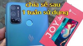 vsmart joy 4 chia sẻ thực tế sau  một tuần sử dụng