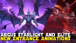 ARGUS DARK DRACONIC AND ELITE SKIN NEW ENTRANCE ANIMATION! | REMODELED HD MODELS! ADVANCED SERVER!