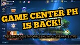 WE ARE BACK AGAIN! | GAME CENTER PH | REDEEM CODE