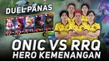 ONIC VS RRQ MIX LANGSUNG PAKE HERO KEMENANGAN