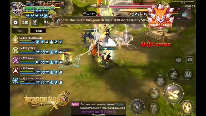 DRAGON NEST MOBILE X!! GAME SERU RINGAN RAMAH SAMA HP ANDROID!!!