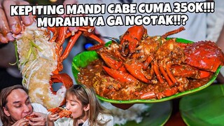 PANAS!! KEPITING SAUS CABE & LOBSTER MANDI BAWANG MURAH TERSEMBUNYI DI BALI!