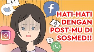 Hati-Hati Dengan Postinganmu di Social Media! | Cerpen Animasi Kehidupan Kisah Nyata, Kenali Studio