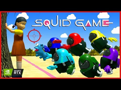 AMONG US 3D - IMPOSTOR PLAY IN SQUID GAME #2