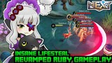 Final Revamped Ruby Gameplay | Insane Lifesteal | MLBB
