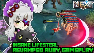 Final Revamped Ruby Gameplay | Insane Lifesteal | MLBB