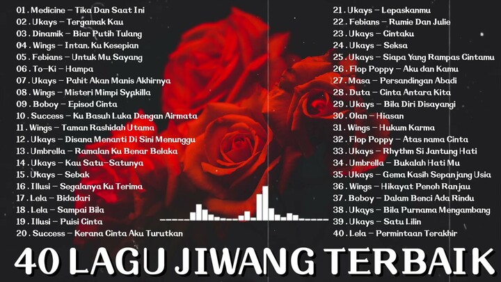 Top 40 Lagu  Jiwang Malaysia 80an- 90an | Lagu Slow Rock Nostalgia | Kongsi Muzik Kepada Semua Orang