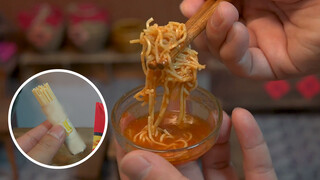 [Ẩm thực][DIY]Làm mỳ ăn liền từ sợi mỳ khô