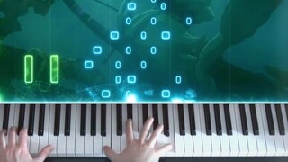 The Legend of Zelda Kingdom: Temple of Tearwind boss - Cover piano lagu pertempuran Freeze Galla [Di