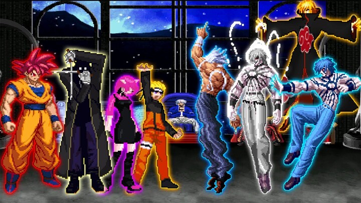 Anime Team VS Orochi Team | .M.U.G.E.N.