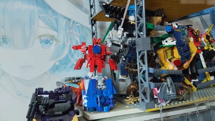 Up was fired! Is this the last video? Looking back at the hand-made building blocks I created since 