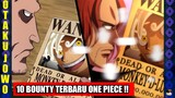 10 Bounty Tertinggi di One Piece! 😱 SABO Tidak Masuk?