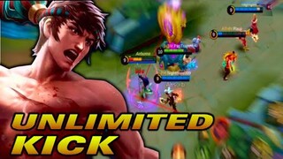 CHOU UNLIMITED KICK | MIRROR MODE IS BACK | MOBILE LEGENDS: BANG BANG