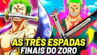 TODAS AS LENDÁRIAS ESPADAS QUE O ZORO JÁ POSSUIU E QUAIS SERÃO AS SUAS ÚLTIMAS 3 ESPADAS | ONE PIECE