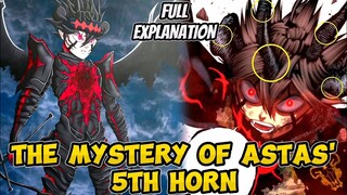 ANG MISTERYO SA IKALIMANG SUNGAY NI ASTA‼️FULL EXPLANATION! Black Clover Analysis