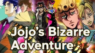 JoJo's Bizarre Adventure | All Anime Jojos「AMV」- All Main Characters Themes