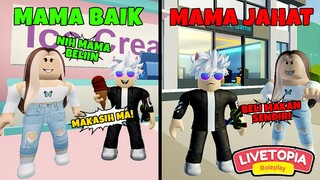 MAMA JAHAT VS MAMA BAIK - brookhaven rp roblox indonesia