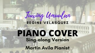 Tuwing Umuulan at Kapilang Ka - Sing-along Videoke    |  Martin Avila Piano Cover