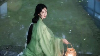 [Homemade gauze] Graceful and elegant oriental beauty｜Long eyebrows and slender waist like a distant