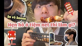 Hẹn hò ở tiệm net cùng bạn gái| Kem lần đầu bị Hoon rủ đi chơi game