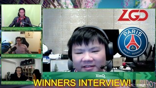 WINNERS INTERVIEW! (XINQ ) PSG.LGD vs RNG - CHINA DIVISION 1 - DPC TOUR 3 SUMMER 2022 DOTA 2