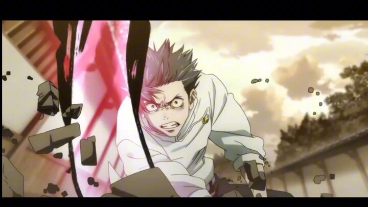 fight paling keren sih ini di anime jjk