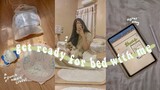 my night routine 🧸 new craft kit, aesthetic room decor and skincare routine