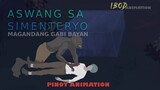 ASWANG SA SIMENTERYO | MAGANDANG GABI BAYAN | Pinoy Horror Animation