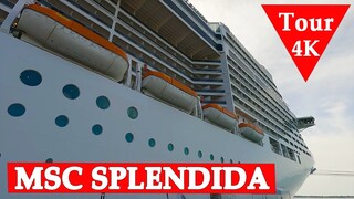 MSC SPLENDIDA - ship tour 2022 - 4K