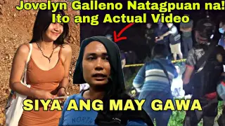 Ang Lugar kung Saan Natagpuan si Jovelyn Galleno | Jovelyn Galleno Natagpuan na Actual Video...
