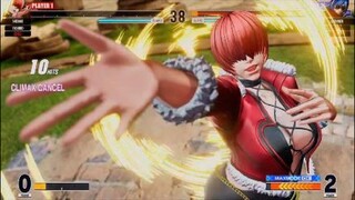 KOF15　チャンピオン　シェルミー　ドットからの逆襲　13Hit6割逆転コンボ　上手すぎる投げコンボ