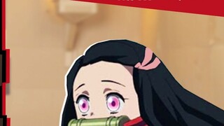 Rak Buku Komik Kotak Kayu Nezuko Kertas DIY, Patung Pasir Kimetsu No Yeyang Guntingan Zenitsu Tiga K