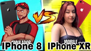 FAIT ISA 🇧🇷 ⚔️ RANZO FF 🇩🇿 | IPhone 8 Plus VS IPhone Xr 📲 Free Fire