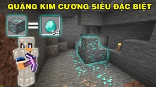 THỬ THÁCH SINH TỒN VỚI CHẾ ĐỘ SIỆU GIÀU ĐÀO 1 BLOCK RA NHIỀU KIM CƯƠNG || TRONG MINECRAFT