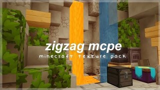 ZigZag texture pack for mcpe | cute aesthetic 🐤🌿