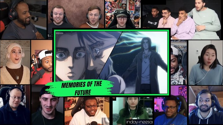 Memories of the Future || Attack On Titan S4 (Part 2)  Ep20 || Reaction Mashup