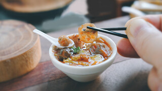 [Kuliner] [Masak] [Dapur miniatur] Makan hotpot ini tidak perlu takut gemuk