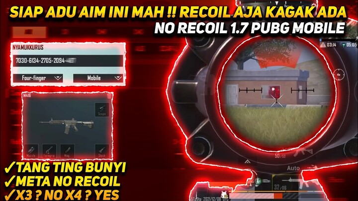 SIAP ADU AIM !! KODE SENSITIVITAS PUBG MOBILE TERBAIK NO RECOIL AIM SEPERTI PRO PLAYER - PUBG MOBILE